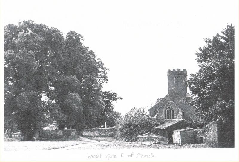Archive photo of Wicket Gate east of Church