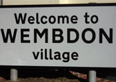 Sign: Welcome to Wembdon Village