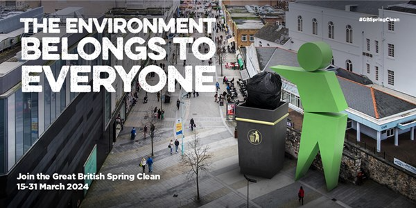 Poster: the environment belongs to everyone.